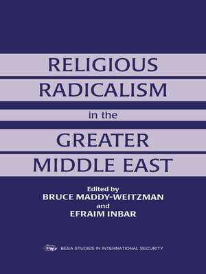 cover image of Religious Radicalism in the Greater Middle East